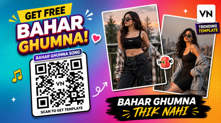 Bahar Ghumna Thik Nhi VN Template | Nazra Ke Teer VN Code Download (2026 Trending)