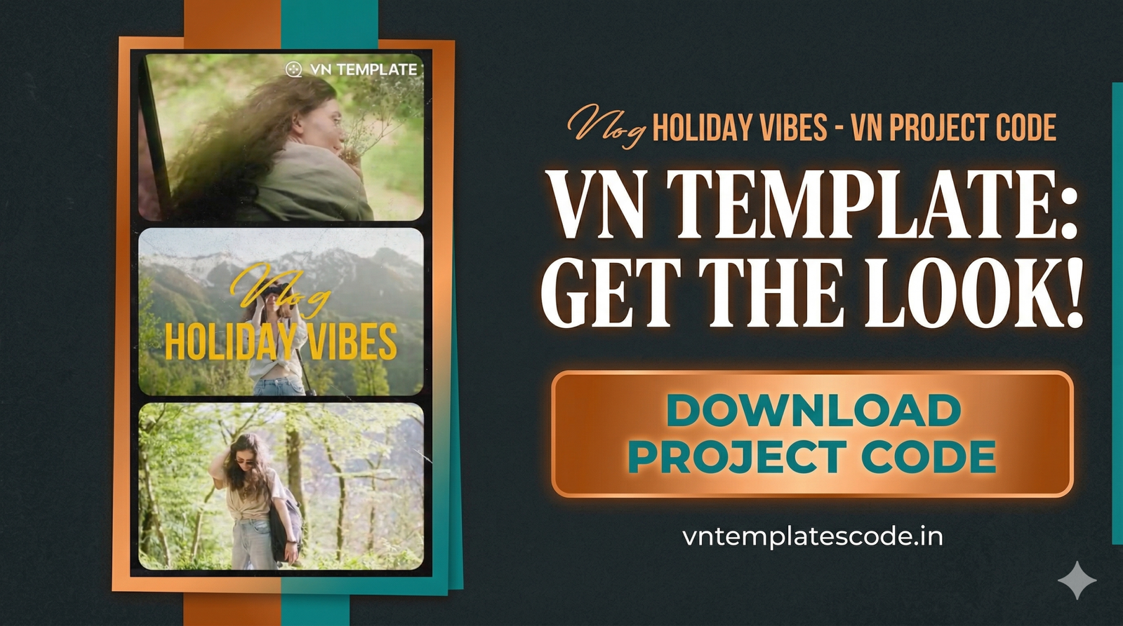 Vlog Holiday Vibes VN Template Download and Viral VN Code 2026.