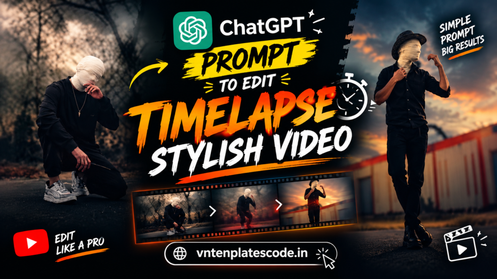 Timelapse Stylish Pose ChatGPT – Free Video Generate