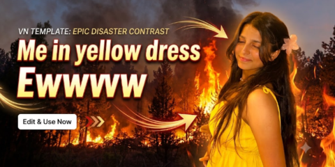 Yellow Dress and the Funeral VN Template contrast edit preview