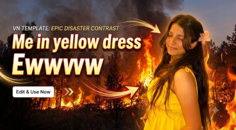 Yellow Dress and the Funeral VN Template contrast edit preview