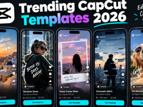 Trending CapCut Template List – All New Links 2026 Trending CapCut Template list of viral CapCut edits for 2026