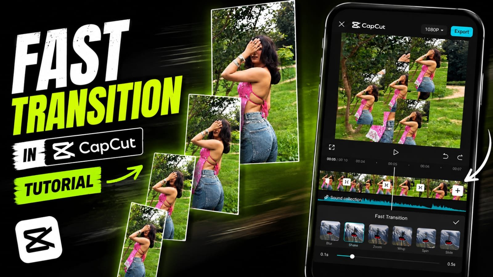 CapCut Fast Transition Template – Free Pic to Video Edit Code CapCut Fast Transition Template pic to video edit preview